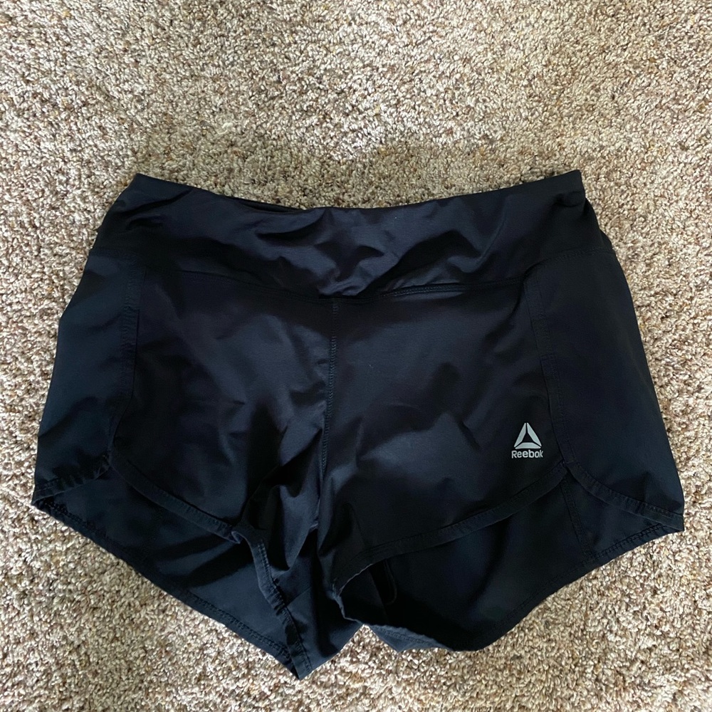 Black Reebok shorts